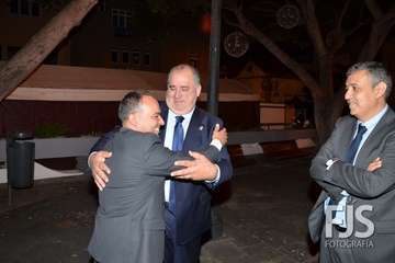 Actuación del humorista Maestro Florido (Foto Francisco Javier Santana)